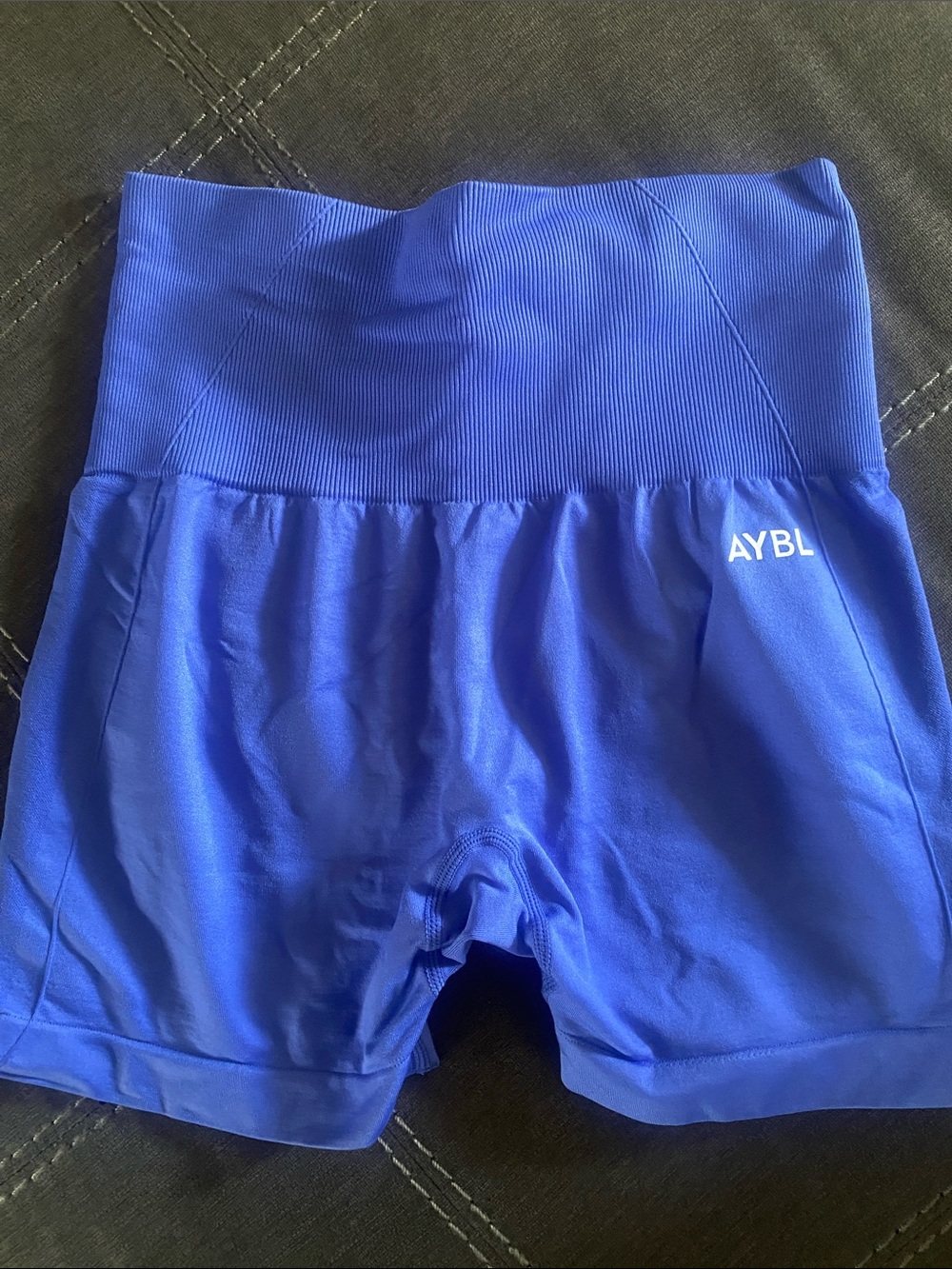 AYBL high waist shorts in Royal Blue size small - Picture 2 of 5